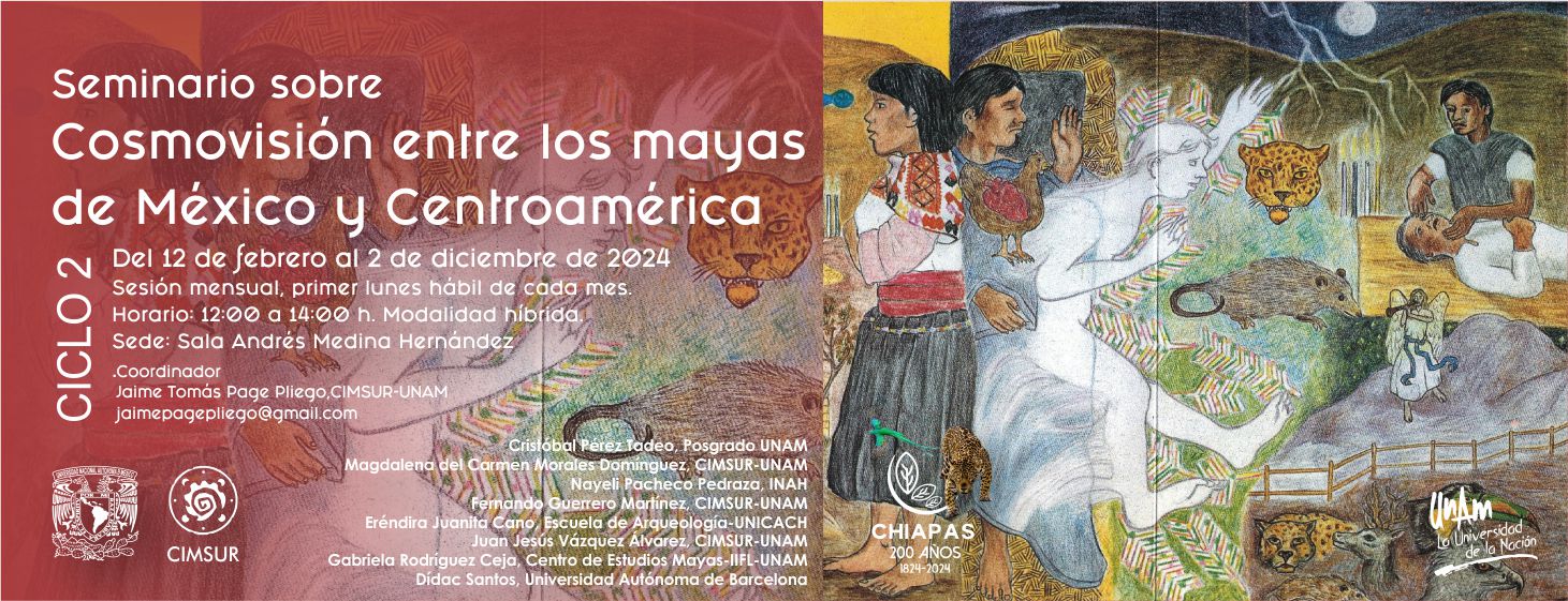 Seminario sobre Cosmovisión entre los mayas de México y Centroamérica. 